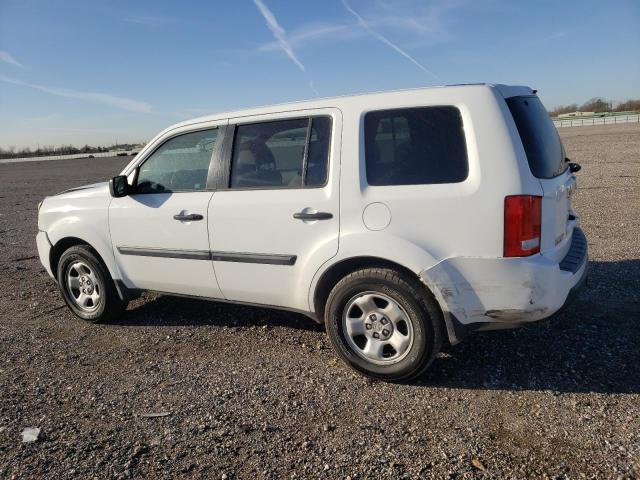 Photo 2 from auction – 2011 HONDA PILOT LX with VIN 5FNYF3H25BB008477