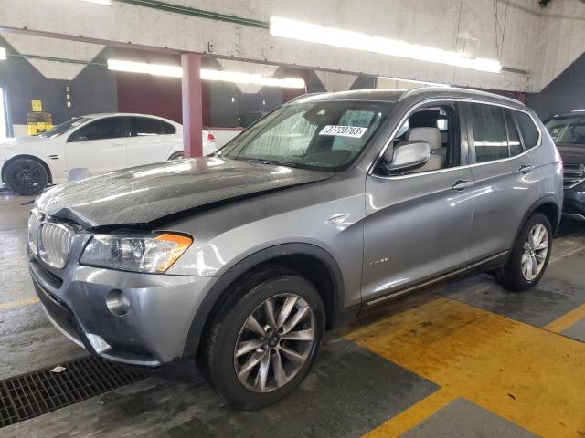 BMW X3 XDRIVE2 2013 with VIN 5UXWX9C50D0A23903 - Photo from auction