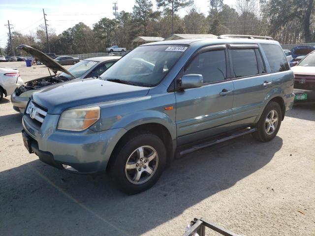HONDA PILOT EX 2006 with VIN 5FNYF285X6B045681 - Photo from auction