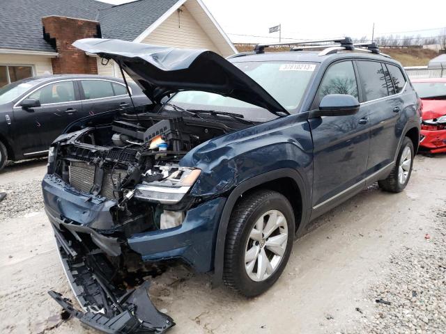 VOLKSWAGEN ATLAS SEL 2018 with VIN 1V2MR2CA0JC537487 - Photo from auction