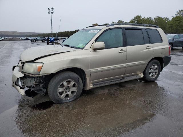 TOYOTA HIGHLANDER 2004 with VIN JTEGP21A740005629 - Photo from auction