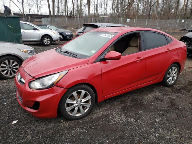HYUNDAI ACCENT GLS 2012 with VIN KMHCU4AE1CU165874 - Photo from auction