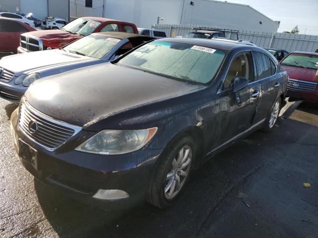 LEXUS LS 460 2007 with VIN JTHBL46F275048890 - Photo from auction