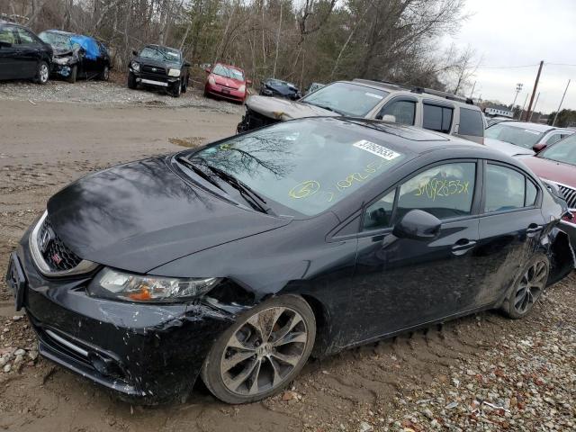HONDA CIVIC SI 2013 with VIN 2HGFB6E57DH701732 - Photo from auction
