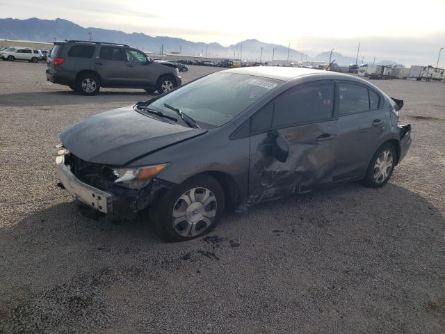 HONDA CIVIC HYBR 2012 with VIN JHMFB4F21CS005185 - Photo from auction