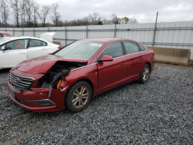 Photo 1 from auction – 2015 HYUNDAI SONATA SE with VIN 5NPE24AF8FH110476