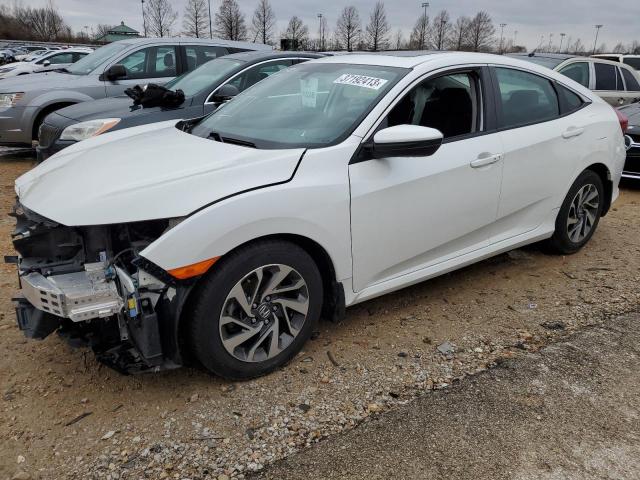 HONDA CIVIC EX 2017 with VIN 19XFC2F76HE007443 - Photo from auction