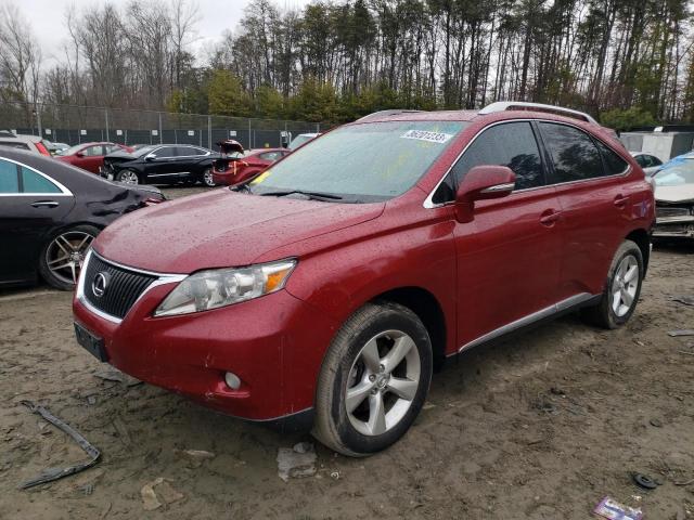 LEXUS RX 350 2011 with VIN 2T2BK1BA2BC086883 - Photo from auction