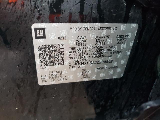 Photo 14 from auction – 2018 GMC ACADIA DEN with VIN 1GKKNXLS2JZ204848