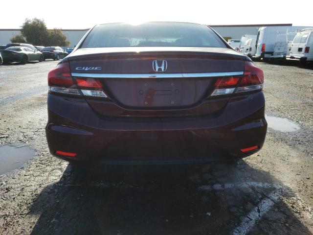Photo 6 from auction – 2014 HONDA CIVIC EX with VIN 19XFB2F86EE249527