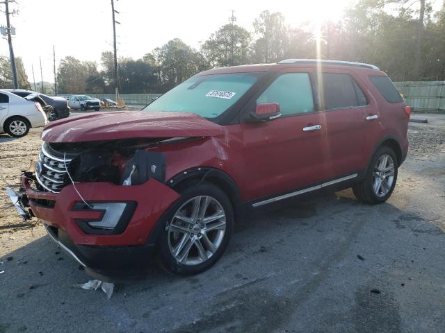 FORD EXPLORER L 2016 with VIN 1FM5K7F87GGC38480 - Photo from auction