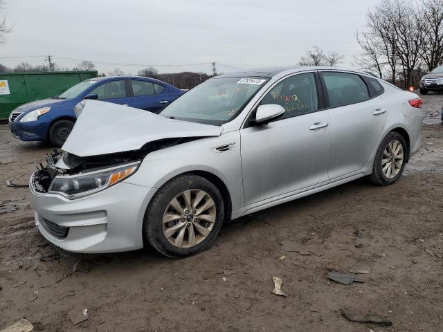 KIA OPTIMA EX 2017 with VIN 5XXGU4L39HG175812 - Photo from auction