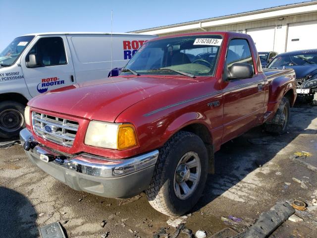 FORD RANGER 2002 with VIN 1FTYR10U42PB57283 - Photo from auction