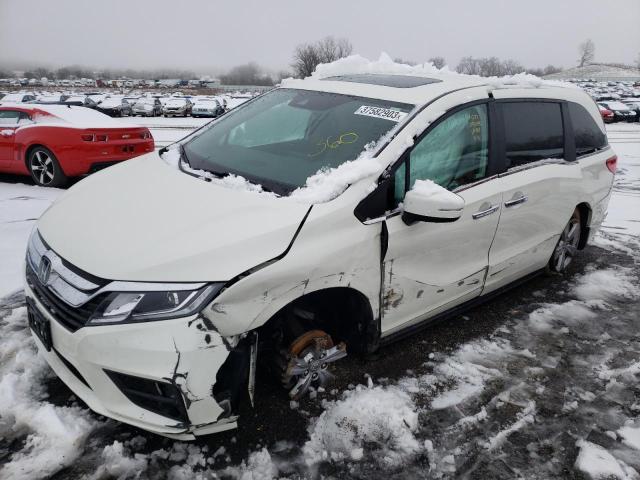 Photo 1 from auction – 2018 HONDA ODYSSEY EX with VIN 5FNRL6H79JB089654