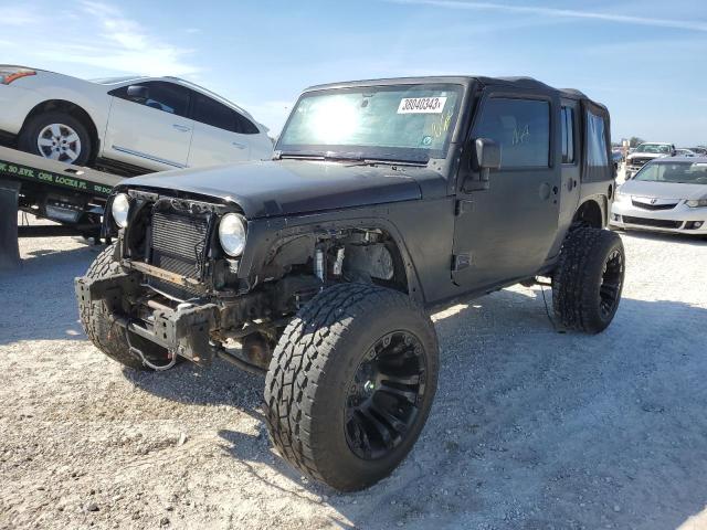 Photo 1 from auction – 2013 JEEP WRANGLER U with VIN 1C4BJWEG5DL568294