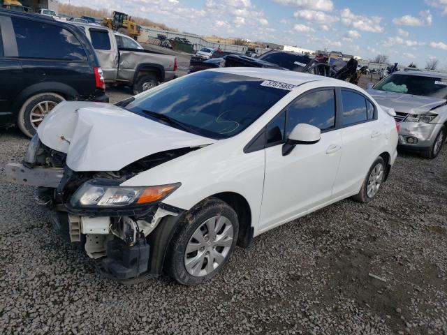 HONDA CIVIC LX 2012 with VIN 19XFB2F59CE070496 - Photo from auction