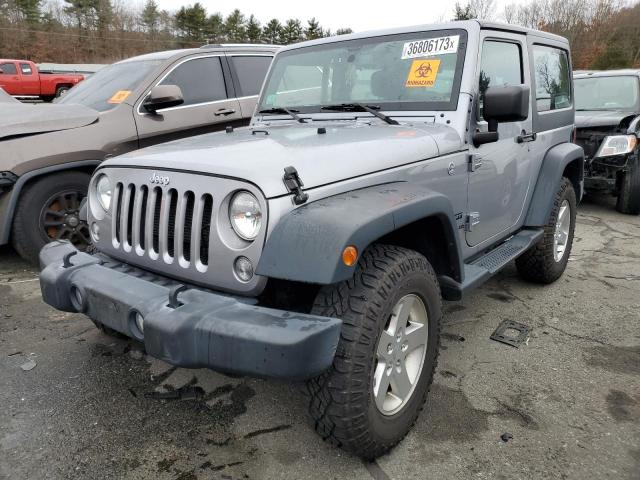 JEEP WRANGLER S 2016 with VIN 1C4AJWAG0GL188138 - Photo from auction