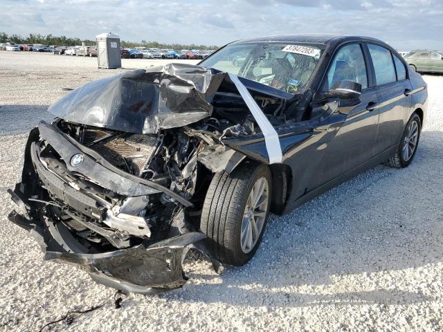 BMW 320 I 2016 with VIN WBA8A9C56GK616213 - Photo from auction