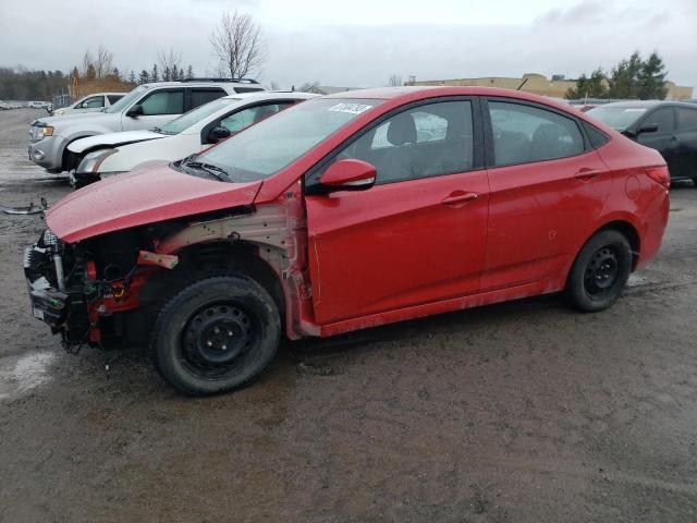 HYUNDAI ACCENT GLS 2014 with VIN KMHCU4AE4EU673064 - Photo from auction