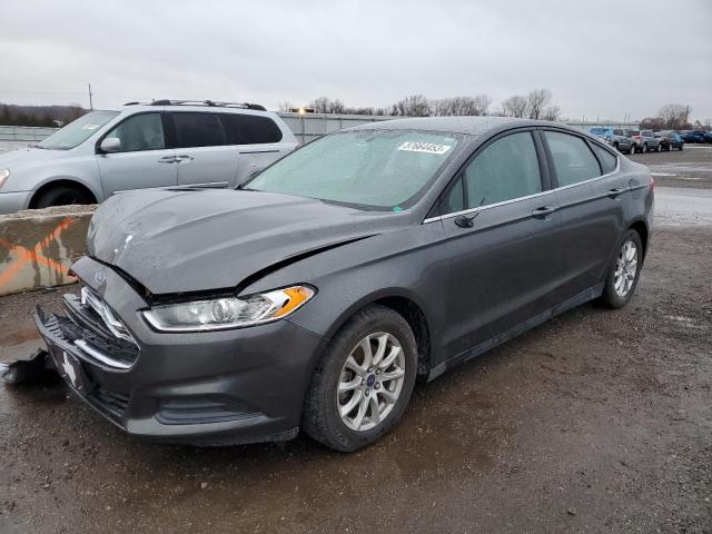 Photo 1 from auction – 2016 FORD FUSION S with VIN 3FA6P0G72GR227408