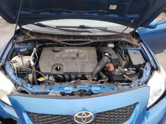 Photo 11 from auction – 2009 TOYOTA COROLLA BA with VIN JTDBL40EX99029338