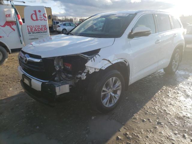 Photo 1 from auction – 2015 TOYOTA HIGHLANDER with VIN 5TDJKRFH8FS129965