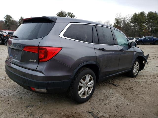 Photo 3 from auction – 2016 HONDA PILOT LX with VIN 5FNYF6H13GB037251