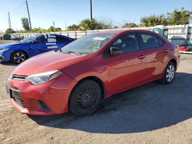 TOYOTA COROLLA L 2015 with VIN 2T1BURHE3FC320591 - Photo from auction