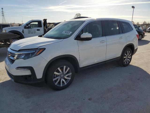 HONDA PILOT EX 2020 with VIN 5FNYF5H38LB015199 - Photo from auction