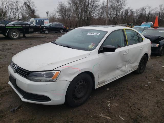 VOLKSWAGEN JETTA BASE 2013 with VIN 3VW2K7AJ1DM370571 - Photo from auction