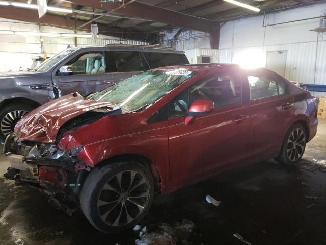 HONDA CIVIC SI 2013 with VIN 2HGFB6E5XDH707315 - Photo from auction
