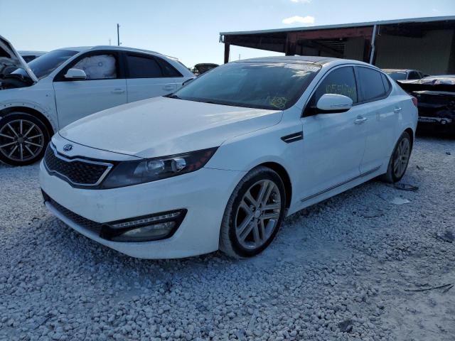 KIA OPTIMA SX 2013 with VIN 5XXGR4A67DG227950 - Photo from auction