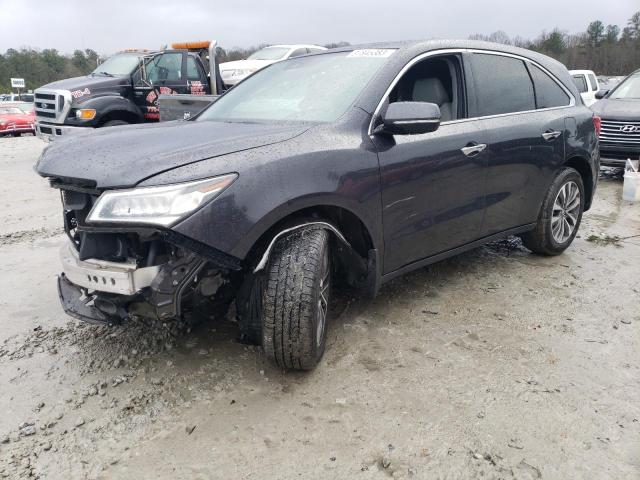 ACURA MDX TECHNO 2016 with VIN 5FRYD4H41GB059333 - Photo from auction