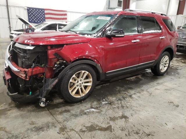 FORD EXPLORER X 2013 with VIN 1FM5K8D8XDGB34179 - Photo from auction