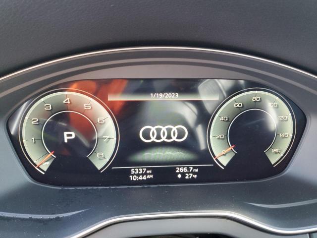 Photo 9 from auction – 2022 AUDI Q5 PREMIUM with VIN WA1EAAFYXN2124014