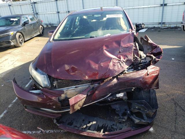 Photo 5 from auction – 2015 HONDA CIVIC with VIN 19XFB2F80FE017572