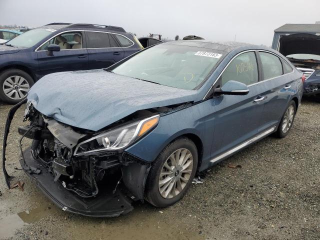 HYUNDAI SONATA SPO 2015 with VIN 5NPE34AF4FH252790 - Photo from auction