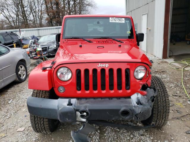 Photo 5 from auction – 2015 JEEP WRANGLER U with VIN 1C4HJWEG2FL590721