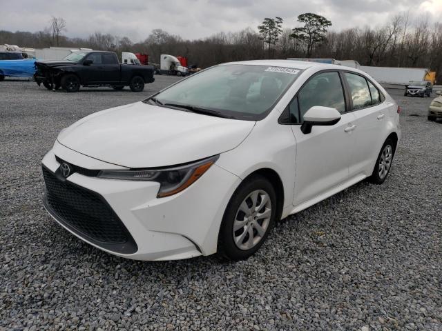 TOYOTA COROLLA LE 2020 with VIN 5YFEPRAE2LP103026 - Photo from auction