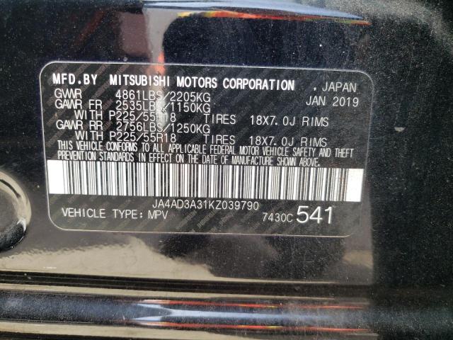 Photo 14 from auction – 2019 MITSUBISHI OUTLANDER with VIN JA4AD3A31KZ039790