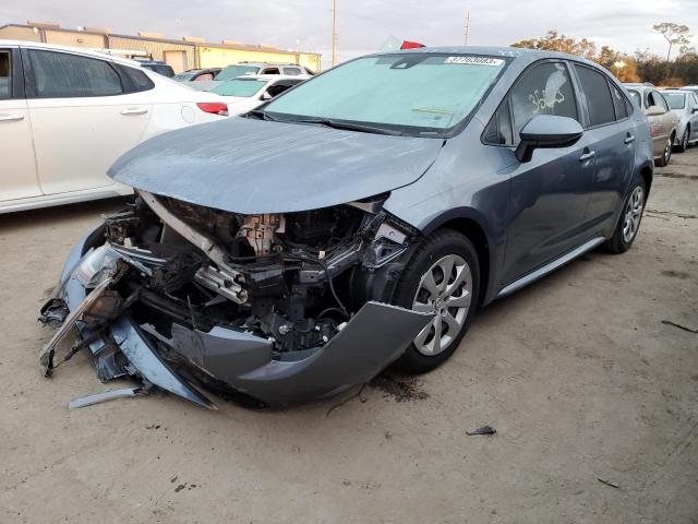 TOYOTA COROLLA LE 2021 with VIN JTDEPMAE2MJ146158 - Photo from auction