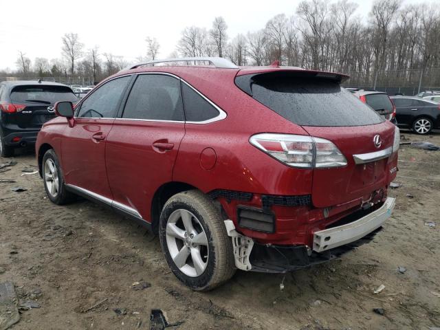 Photo 2 from auction – 2011 LEXUS RX 350 with VIN 2T2BK1BA2BC086883