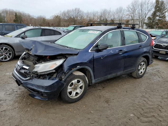 HONDA CR-V LX 2015 with VIN 5J6RM4H35FL119102 - Photo from auction