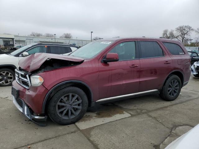 DODGE DURANGO SX 2017 with VIN 1C4RDHAGXHC869740 - Photo from auction