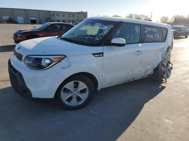 KIA SOUL 2016 with VIN KNDJN2A25G7395411 - Photo from auction