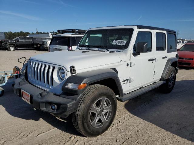 Photo 1 from auction – 2022 JEEP WRANGLER U with VIN 1C4HJXDG7NW214875