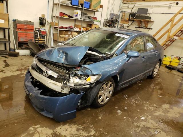 HONDA CIVIC LX 2011 with VIN 19XFA1F58BE038893 - Photo from auction