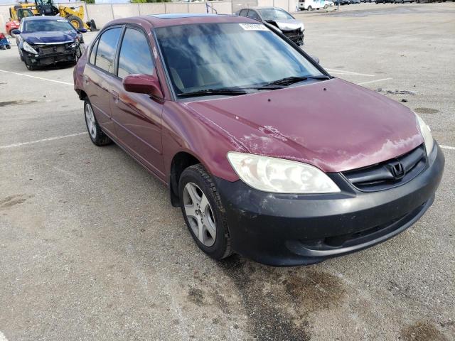 Photo 4 from auction – 2004 HONDA CIVIC EX with VIN 2HGES267X4H512559