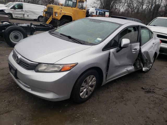 HONDA CIVIC LX 2012 with VIN 2HGFB2F53CH578355 - Photo from auction