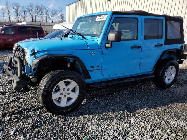 JEEP WRANGLER U 2017 with VIN 1C4BJWDG7HL565629 - Photo from auction